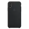 Чехол силиконовый Apple Silicon Case для iPhone Xs Max Черный
