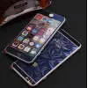Защитное двухстороннее стекло Алмаз 2в1 для iPhone 8 Синее