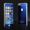 Два защитных стекла на экран и корпус Premium 2в1 для iPhone 6, 6s Синие