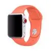 Силиконовый ремешок Sport Band 38мм-40мм для Apple Watch Оранжевый