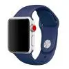 Силиконовый ремешок Sport Band 38мм-40мм для Apple Watch Темно-синий
