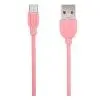 Кабель Micro USB Remax RC-031m 1м Souffle cable Розового цвета