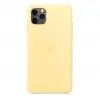 Силиконовый чехол Silicon Case для iPhone 11 Pro Max Желтого цвета