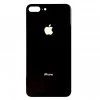 Заднее стекло корпуса для iPhone 8 Plus Черное (Black) оригинал