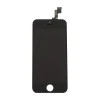 Дисплей iPhone 5C со стеклом черный, копия ААА