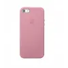 Силиконовый чехол Apple Silicon Case на iPhone 5, 5s, SE розовый