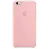 Силиконовый чехол Apple Silicon Case на iPhone 6, 6s светло-розовый