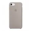 Чехол силиконовый Apple Silicon Case для iPhone 7 Светло-серый
