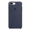 Чехол силиконовый Apple Silicon Case для iPhone 7 Plus Темно-синий