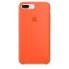 Чехол силиконовый Apple Silicon Case для iPhone 7 Plus Оранжевый