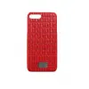 Чехол из эко-кожи под крокодила Puloka Polo для iPhone 7 Plus Красный
