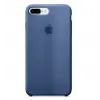 Чехол силиконовый Apple Silicon Case для iPhone 8 Plus Синий