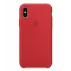 Чехол силиконовый Apple Silicon Case для iPhone X / iPhone 10 Красный