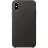Чехол силиконовый Apple Silicon Case для iPhone X / iPhone 10 Темно-серый