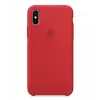 Чехол силиконовый Apple Silicon Case для iPhone Xs Красный
