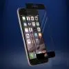 Защитное бронь стекло 3D на весь экран для iPhone 8 Plus с Черной рамкой