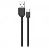 Кабель Micro USB Remax RC-031m 1м Souffle cable Черного цвета