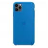 Силиконовый чехол Silicon Case для iPhone 11 Pro Max Синего цвета
