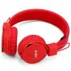 Наушники Bluetooth NIA-1682S MP3 Красного цвета
