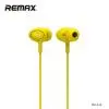 Наушники капельки Remax rm-515 Желтого цвета