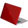 Чехол Cristal для Macbook Pro 15.4&quot; Прозрачно-красного цвета