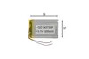 Аккумулятор литий полимерный Li Pol универсальный M-Power 403759 4x37х59мм 3.7V 1000mAh