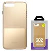 Защитная крышка для iPhone 6 (4.7&#39;)/6S dotfes G02 пластик золото