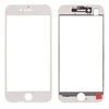 Стекло для iPhone 7 + OCA + рамка белый (олеофобное покрытие) Original Factory