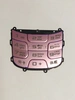 Клавиатура для Samsung SGH-E740/SGH-E768 Light pink с разбора