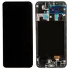 Дисплей для Samsung A205F Galaxy A20 в рамке + тачскрин (черный) ОРИГ100%