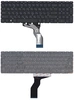 Клавиатура для ноутбука HP Pavilion 15-ab, 15-ab000, 15-ab100, 15-ab200, 15z-ab100 черная, без рамки