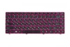 Клавиатура для ноутбука Lenovo IdeaPad Z370 25-013126 Pink Frame