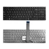Клавиатура для ноутбука Asus Vivobook K551, S551, V551 Series. Плоский Enter. Черная, без рамки.