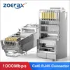 Разъем(коннектор) ZoeRax RJ-45 6E 8P8C комлект 10шт.