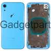 Задняя крышка в сборе iPhone XR Голубая (Blue)