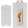 Защитное противоударное стекло 3D iPhone 6, 6S Белое (White)