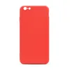 Силиконовый чехол Silicon Case WS с защитой камеры для iPhone 6, 6s (Красный) (Чехлы для iPhone 6, 6s (4.7))