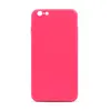 Силиконовый чехол Silicon Case WS с защитой камеры для iPhone 6, 6s (Ярко-розовый) (Чехлы для iPhone 6, 6s (4.7))
