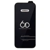 Защитное стекло 6D на весь экран ANMAC для iPhone 14 Pro / 15 (Черная рамка) (Защитные стёкла для iPhone)