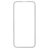 Защитное стекло 5D на весь экран 0.33 мм для iPhone 15 Pro Max (Черная рамка) (Защитные стёкла для iPhone)