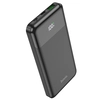 Внешний аккумулятор 10000 mAh с USB + Type-C Hoco J102 с быстрой зарядкой 20W (Черный) (Внешние аккумуляторы Power Bank)