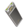 Внешний аккумулятор 10000 mAh c 2 USB + Type-C Hoco J103 с быстрой зарядкой 22.5W (Серый) (Внешние аккумуляторы Power Bank)