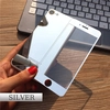 Защитное двухстороннее стекло зеркальное 2в1 для iPhone 7 / 8 / SE 2020 / SE 2022 (Серебро) (Защитные стёкла для iPhone)