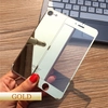 Защитное двухстороннее стекло зеркальное 2в1 для iPhone 7 / 8 / SE 2020 / SE 2022 (Золото) (Защитные стёкла для iPhone)