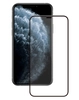 Защитное стекло 2.5D на весь экран 9H Full Cover ANMAC + пленка задняя для iPhone 12 Mini (Черная рамка) (Защитные стёкла для iPhone)