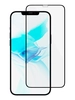 Защитное стекло 3D на весь экран 9H усиленное ANMAC iPhone 12, 12 Pro (Черная рамка) (Защитные стёкла для iPhone)