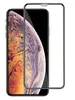 Защитное стекло 3D на весь экран 9H усиленное ANMAC + пленка задняя для iPhone XS Max (Черная рамка) (Защитные стёкла для iPhone)