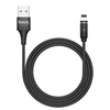 Кабель USB - Lightning 2.4A магнитный Hoco U76 1,2м (120 см) (Черный) (Кабели Lightning)