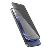 Защитное стекло 0,33 мм на весь экран 9H Hoco A21 для iPhone 12 Mini (Антишпион) (Черная рамка) (Защитные стёкла для iPhone)