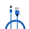 Кабель USB - Lightning 2A магнитный ISA MC-02 1,2м (120 см) (Синий) (Кабели Lightning)